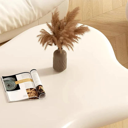 Table basse moderne en forme de nuage pour salon, 48,43 cm, table basse à 4 pieds - 48,4