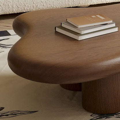 Table basse moderne en forme de nuage pour salon, 48,43 cm, table basse à 4 pieds - 48,4