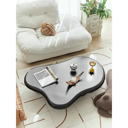 Table basse moderne en forme de nuage pour salon, 48,43 cm, table basse à 4 pieds - 48,4