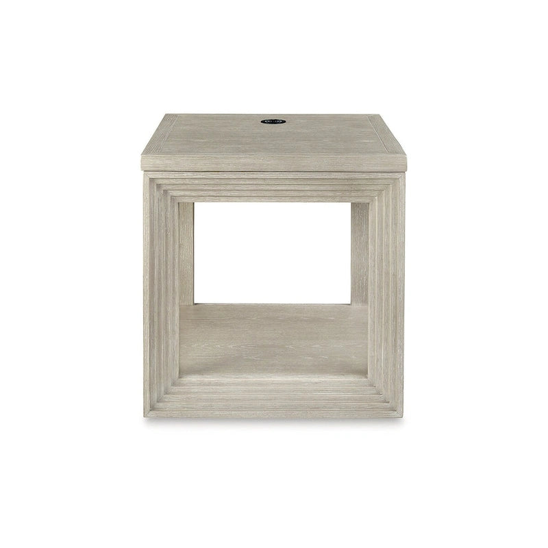 Table d'appoint marron Signature Design by Ashley Marxhart - 61 cm L x 61 cm P x 61 cm H