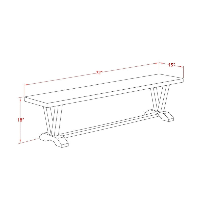 Ensemble de salle à manger East West Furniture : table de cuisine et chaises en lin kaki foncé, style jacobéen vieilli (composition au choix).