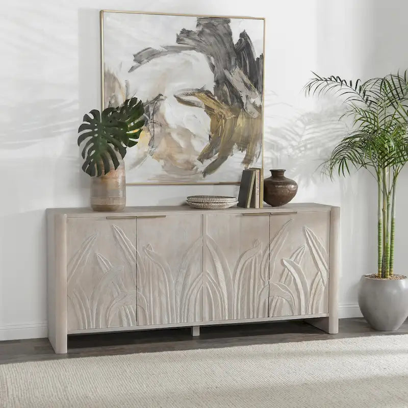 Buffet Classic Home Ledro 82 en bois massif