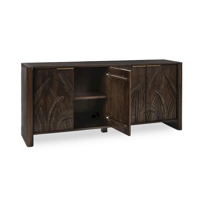 Buffet Classic Home Ledro 82 en bois massif