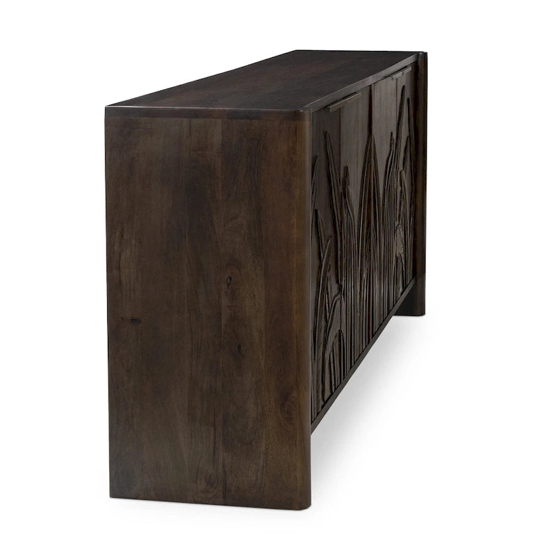 Buffet Classic Home Ledro 82 en bois massif