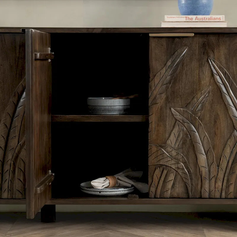 Buffet Classic Home Ledro 82 en bois massif