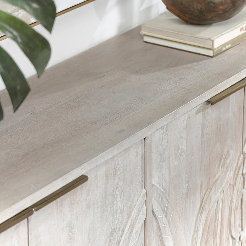 Buffet Classic Home Ledro 82 en bois massif