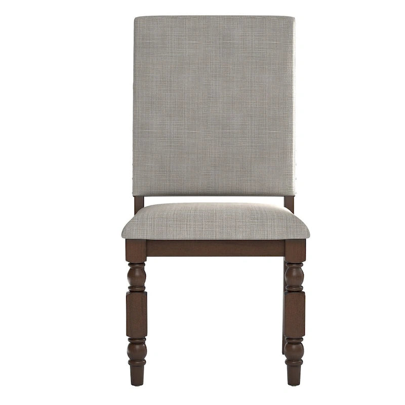 Chaises de salle à manger capitonnées Flatiron à clous décoratifs (lot de 2) par iNSPIRE Q Classic