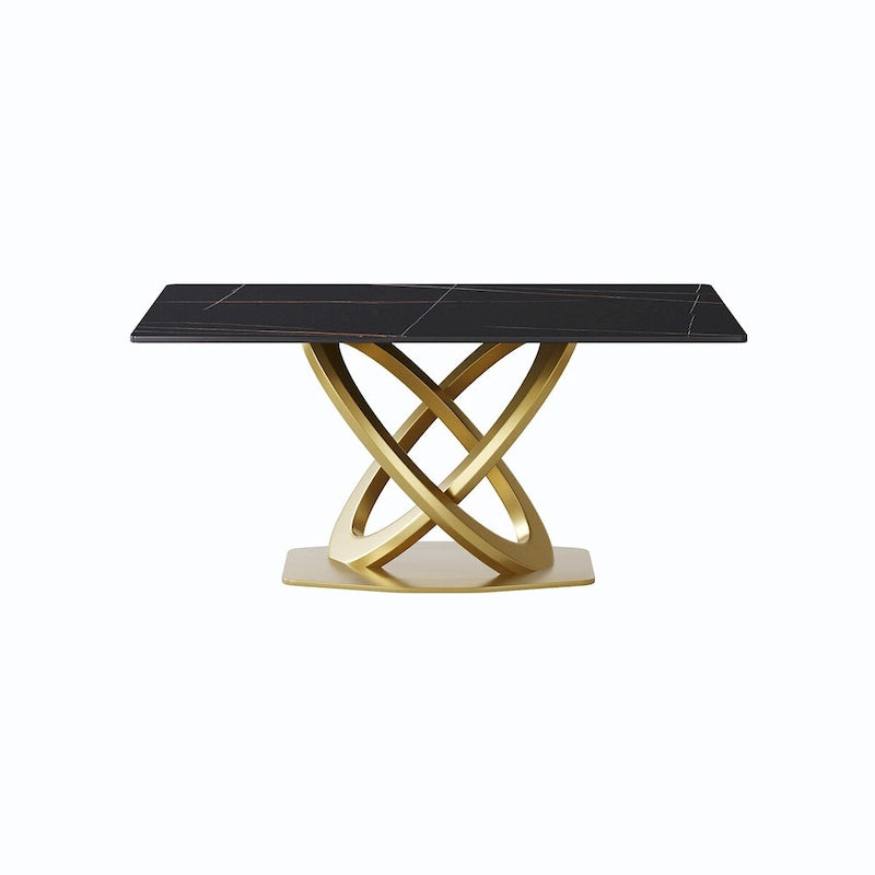 Table à manger moderne 63 pour 6 personnes
