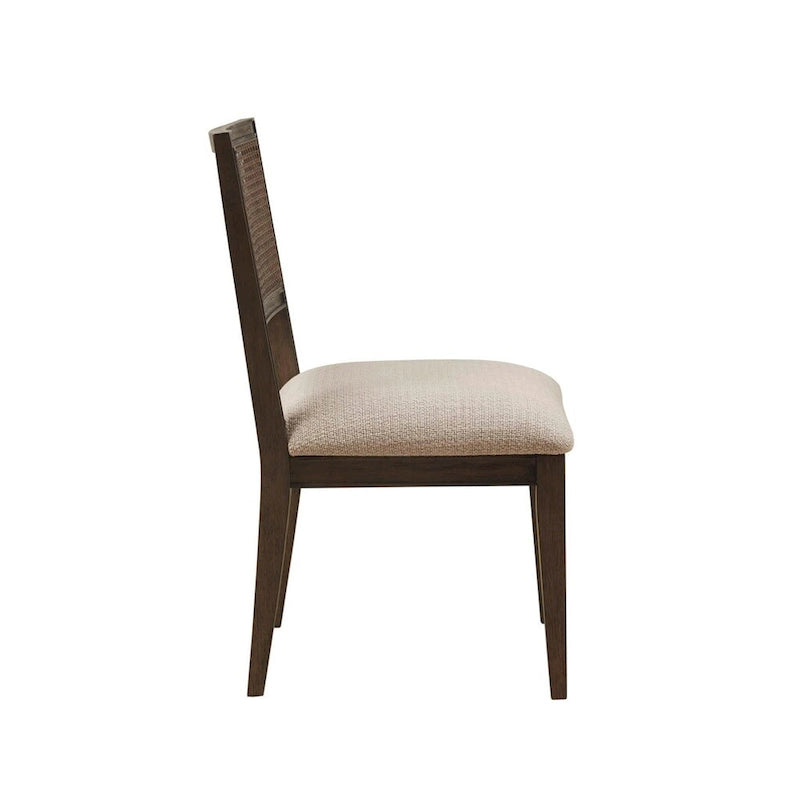 Ensemble de 2 chaises de salle à manger sans accoudoirs