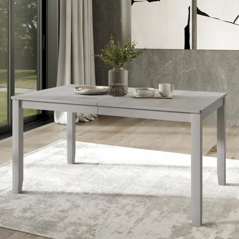 Ensemble de salle à manger contemporain en bois 5 pièces CraftPorch