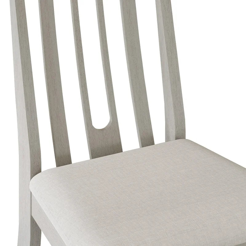 Ensemble de salle à manger contemporain en bois 5 pièces CraftPorch