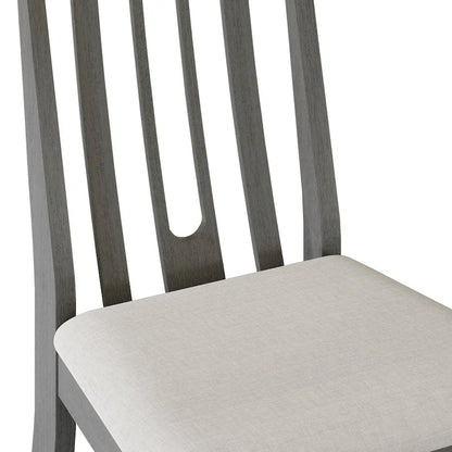 Ensemble de salle à manger contemporain en bois 5 pièces CraftPorch