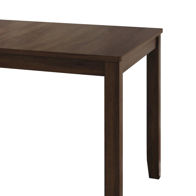 Ensemble de salle à manger contemporain en bois 5 pièces CraftPorch