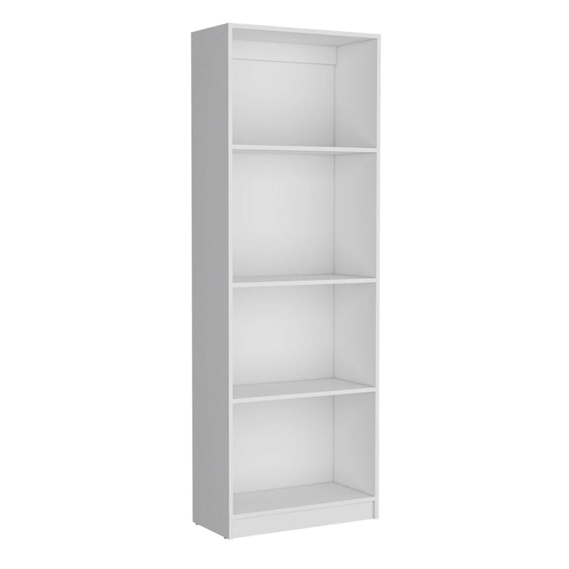 Bibliothèque Kenyon 3 pièces, 74 pouces de large, 5 étagères et armoire