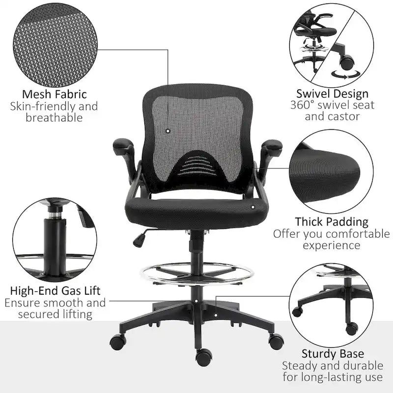 Chaise de bureau avec soutien lombaire
