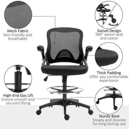 Chaise de bureau avec soutien lombaire