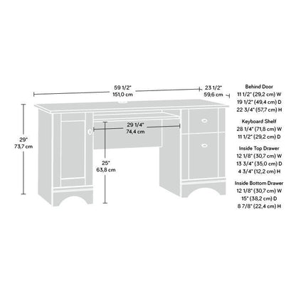 Bureau d'ordinateur Sauder Select Collection pour la maison
