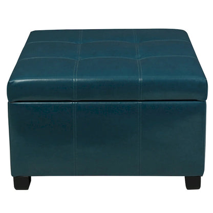 Banc ottoman de rangement rembourré