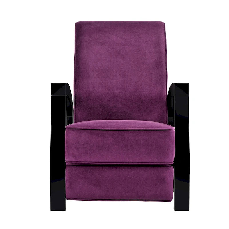 Fauteuil inclinable Artiva Premium en microfibre violette