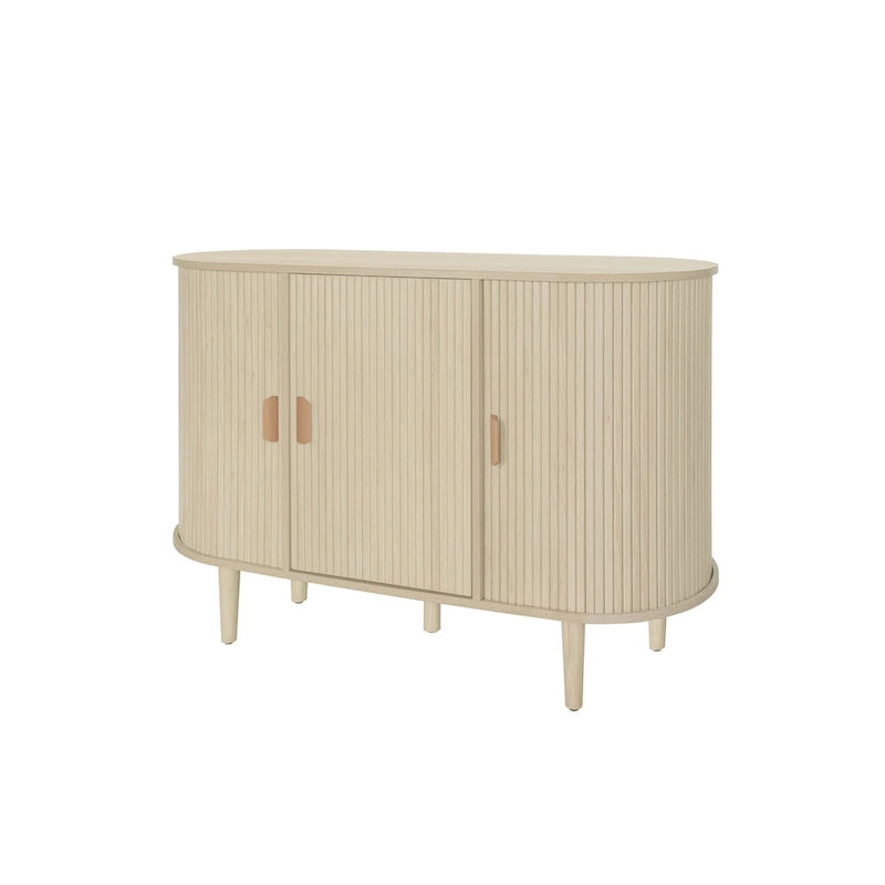 Armoire de rangement d'appoint à 3 portes