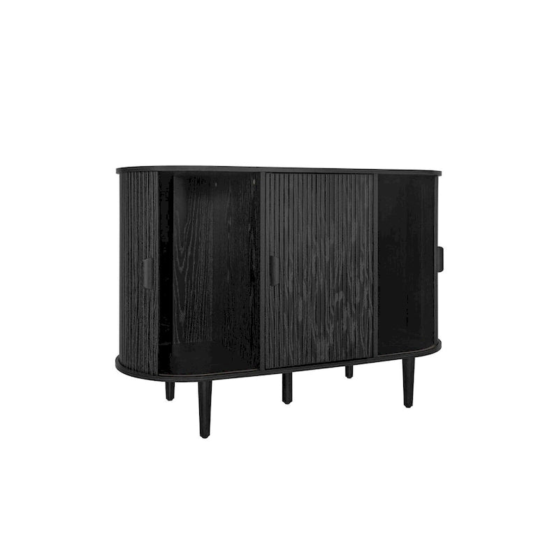 Armoire de rangement d'appoint à 3 portes