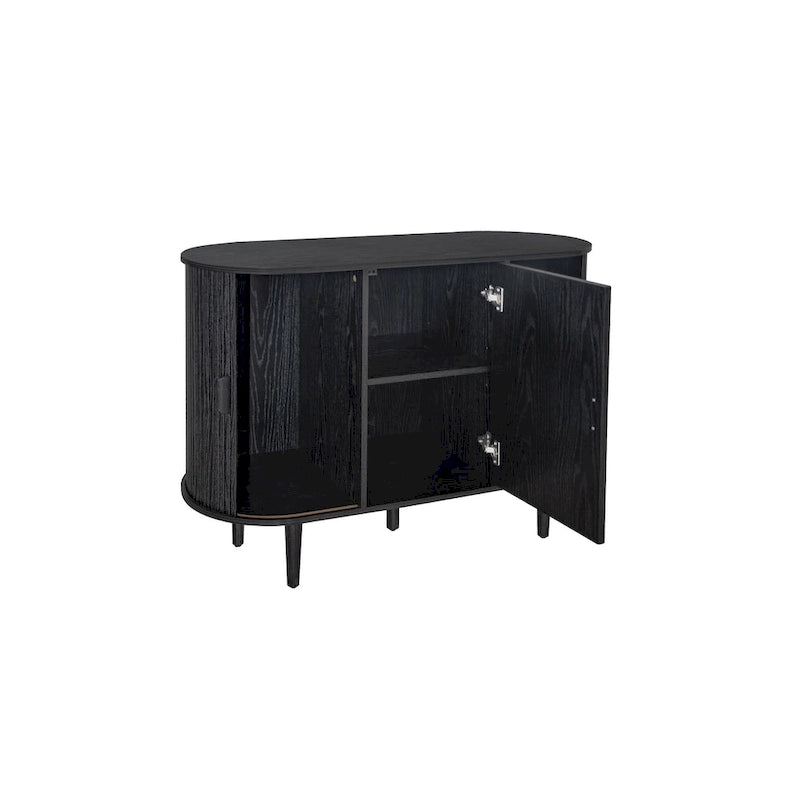 Armoire de rangement d'appoint à 3 portes