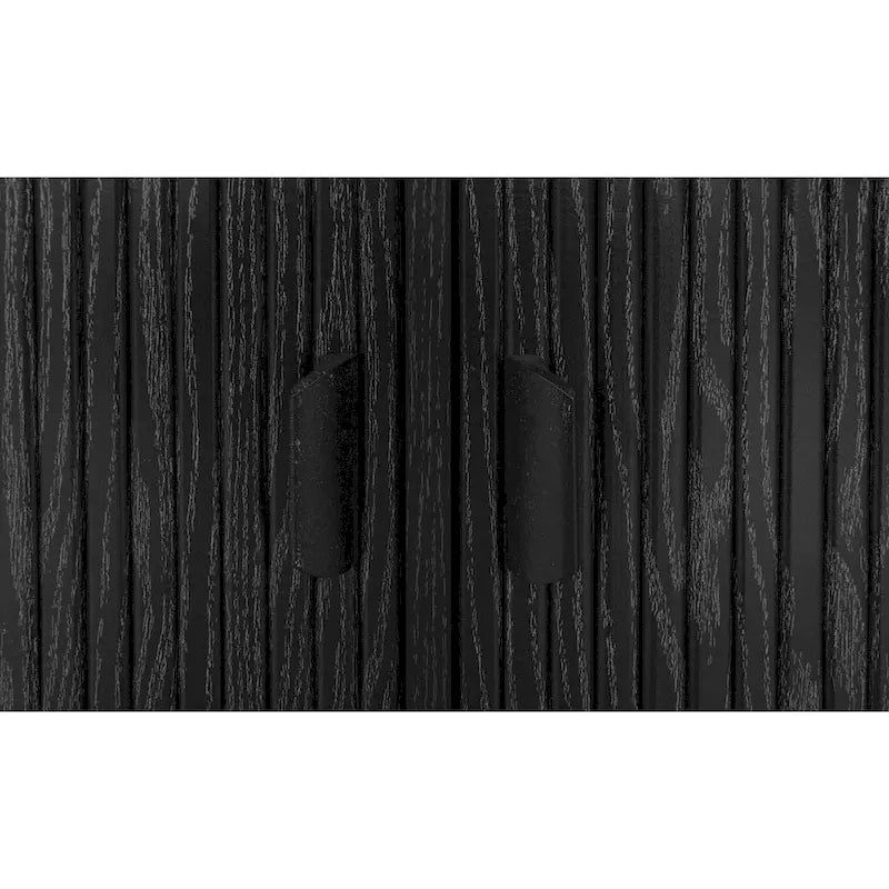 Armoire de rangement d'appoint à 3 portes