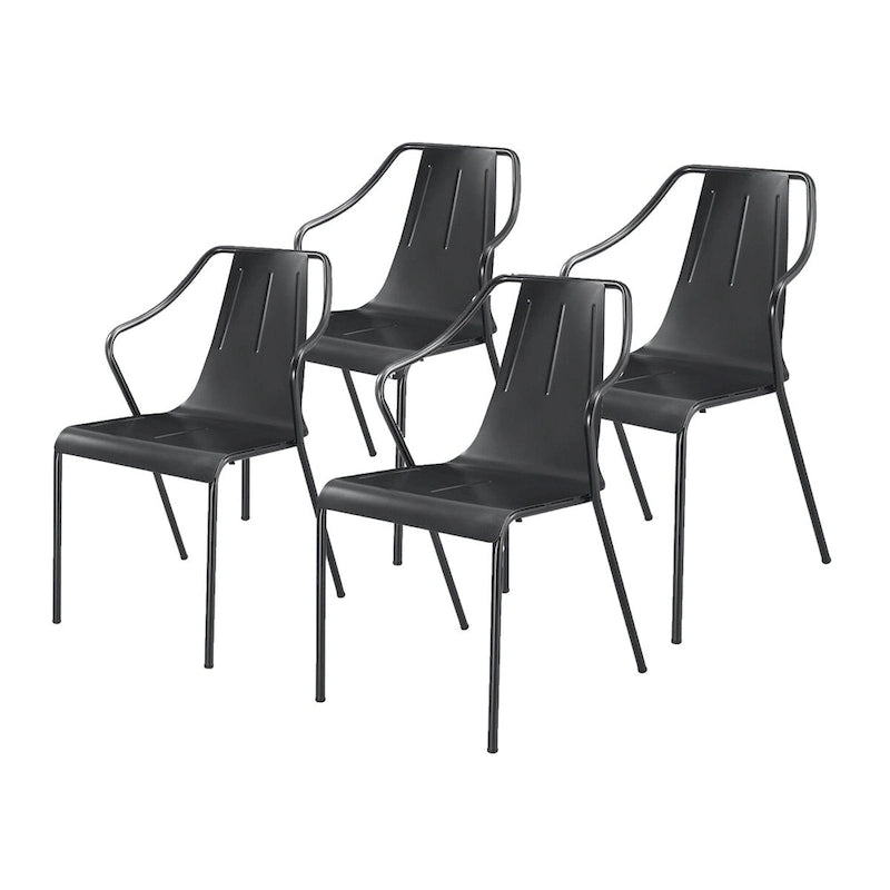 Chaise en métal Callum (lot de 4)