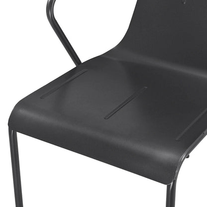 Chaise en métal Callum (lot de 4)