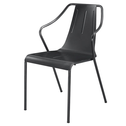Chaise en métal Callum (lot de 4)