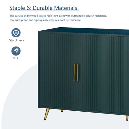 Meuble TV en bois avec armoire de rangement et étagères réglables, console multimédia pour salon ou chambre