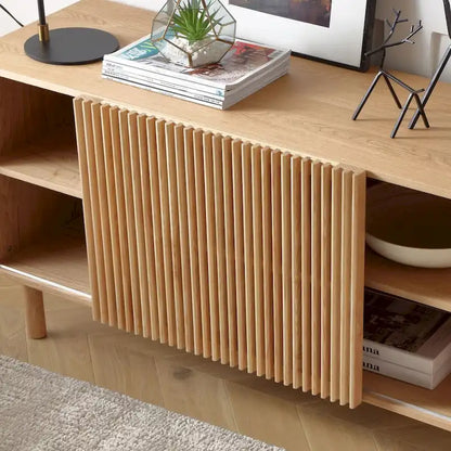 Buffet/meuble de rangement d'appoint en chêne massif de 48 pouces