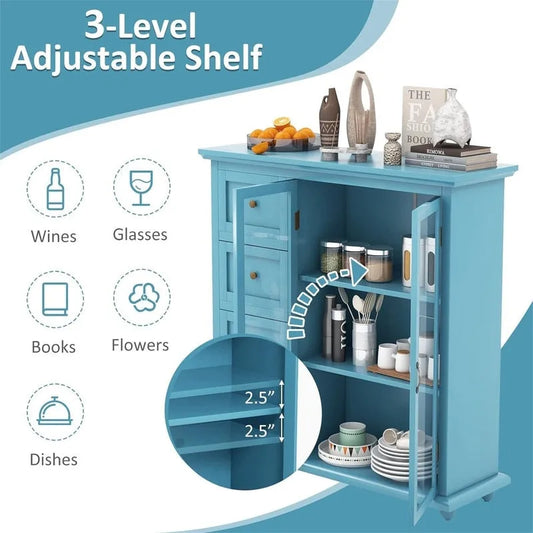 Buffet/meuble de rangement - 12 po P x 36 po L x 37 po H