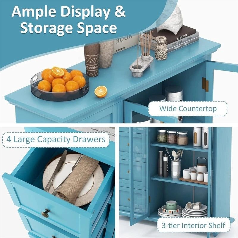 Buffet/meuble de rangement - 12 po P x 36 po L x 37 po H