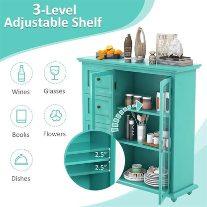 Buffet/meuble de rangement - 12 po P x 36 po L x 37 po H