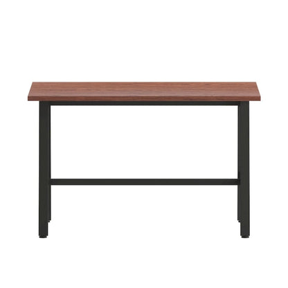 Table de conférence commerciale avec plateau stratifié et piètement en A
