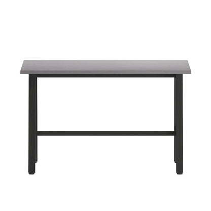 Table de conférence commerciale avec plateau stratifié et piètement en A
