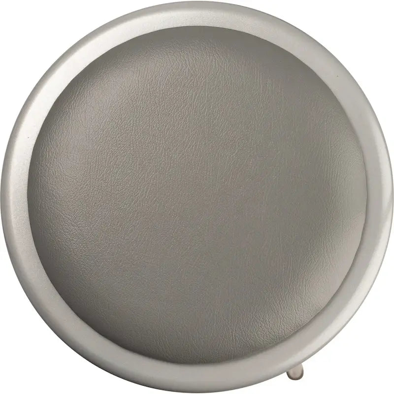 Tabouret en acier rembourré de vinyle robuste NPS 24, gris