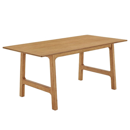 Table de salle à manger Pitea finition bois scandinave 71 par iNSPIRE Q Modern