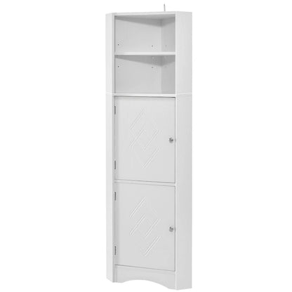 Armoire de rangement de salle de bain à 5 niveaux, armoire de rangement de salle de bain mince