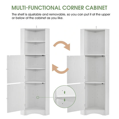 Armoire de rangement de salle de bain à 5 niveaux, armoire de rangement de salle de bain mince