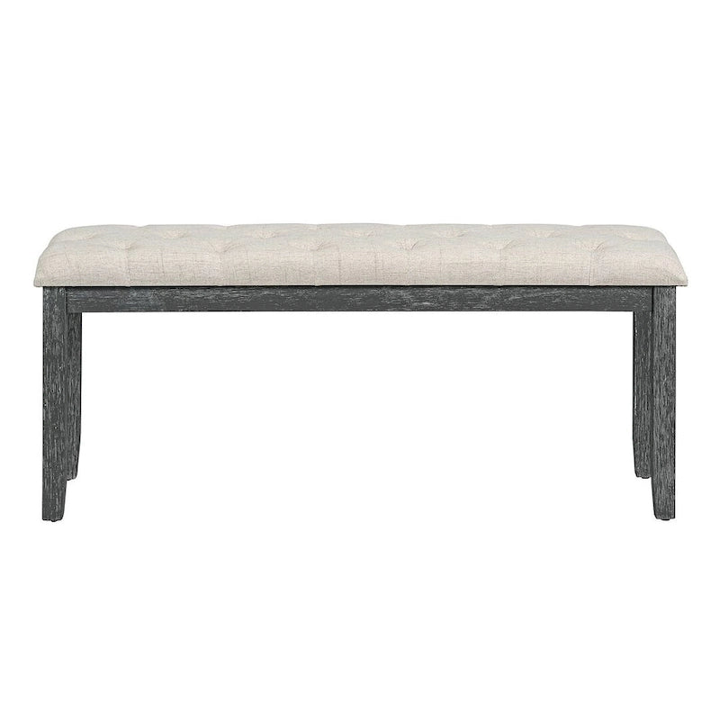 Ensemble de table à manger rectangulaire rétro 6 pièces pour 6 personnes