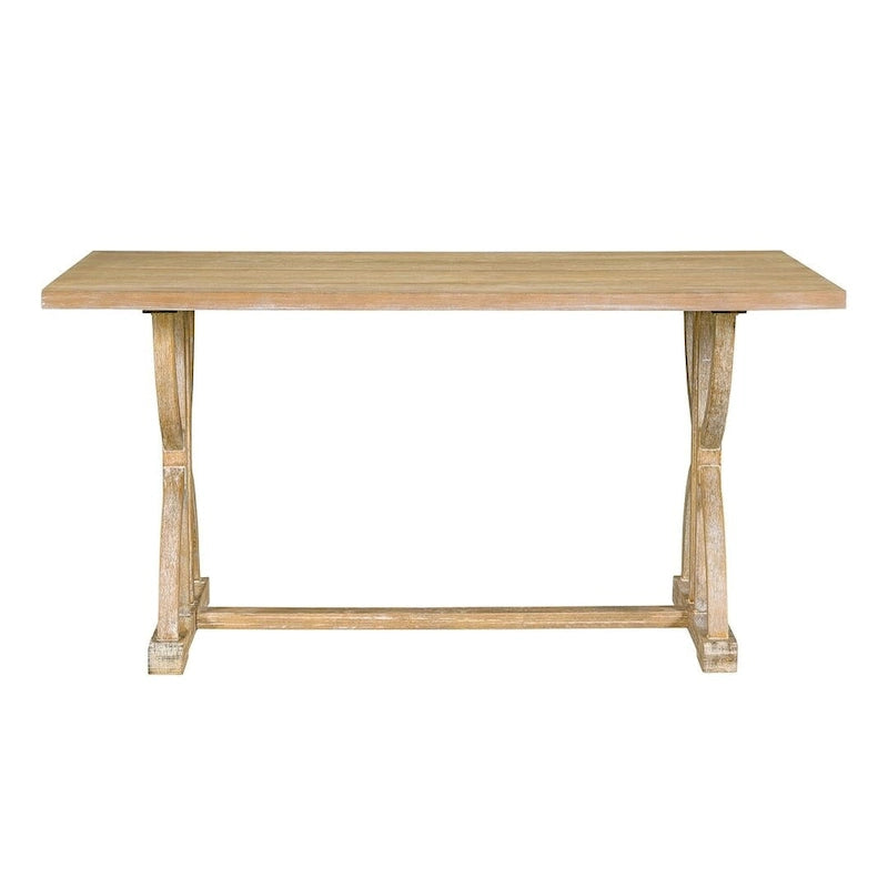 Ensemble de table à manger rectangulaire rétro 6 pièces pour 6 personnes