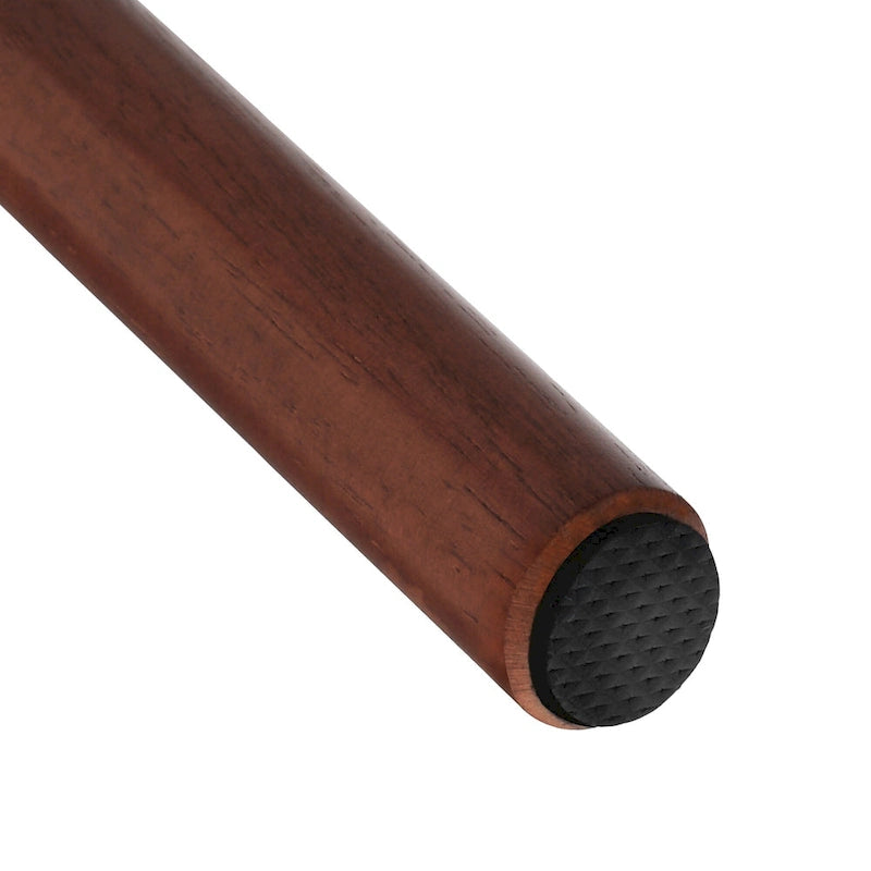 Ensemble de 2 tabourets de bar de 61 cm (24 po) de hauteur comptoir pour îlot de cuisine, en bois massif avec dossier à fuseaux.