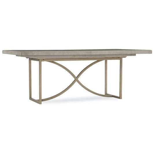 Table de salle à manger moderne et décontractée Hooker Furniture Elixir 80 à 100 avec