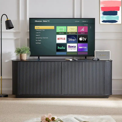 Meuble de rangement/meuble TV à motif ondulé