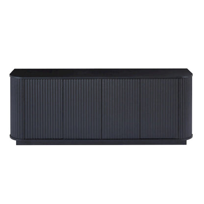 Meuble de rangement/meuble TV à motif ondulé