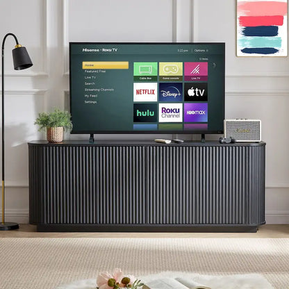 Meuble de rangement/meuble TV à motif ondulé