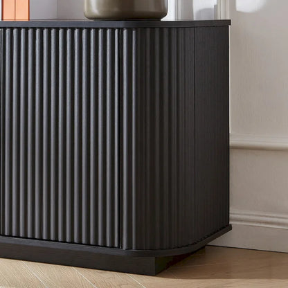 Meuble de rangement/meuble TV à motif ondulé