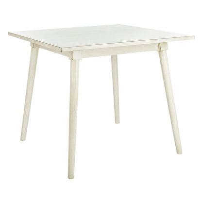 Table de salle à manger carrée Marlisa de SAFAVIEH - 91,4 x 91,4 x 76,8 cm - 91,4 cm L x 91,4 x 76,2 cm H